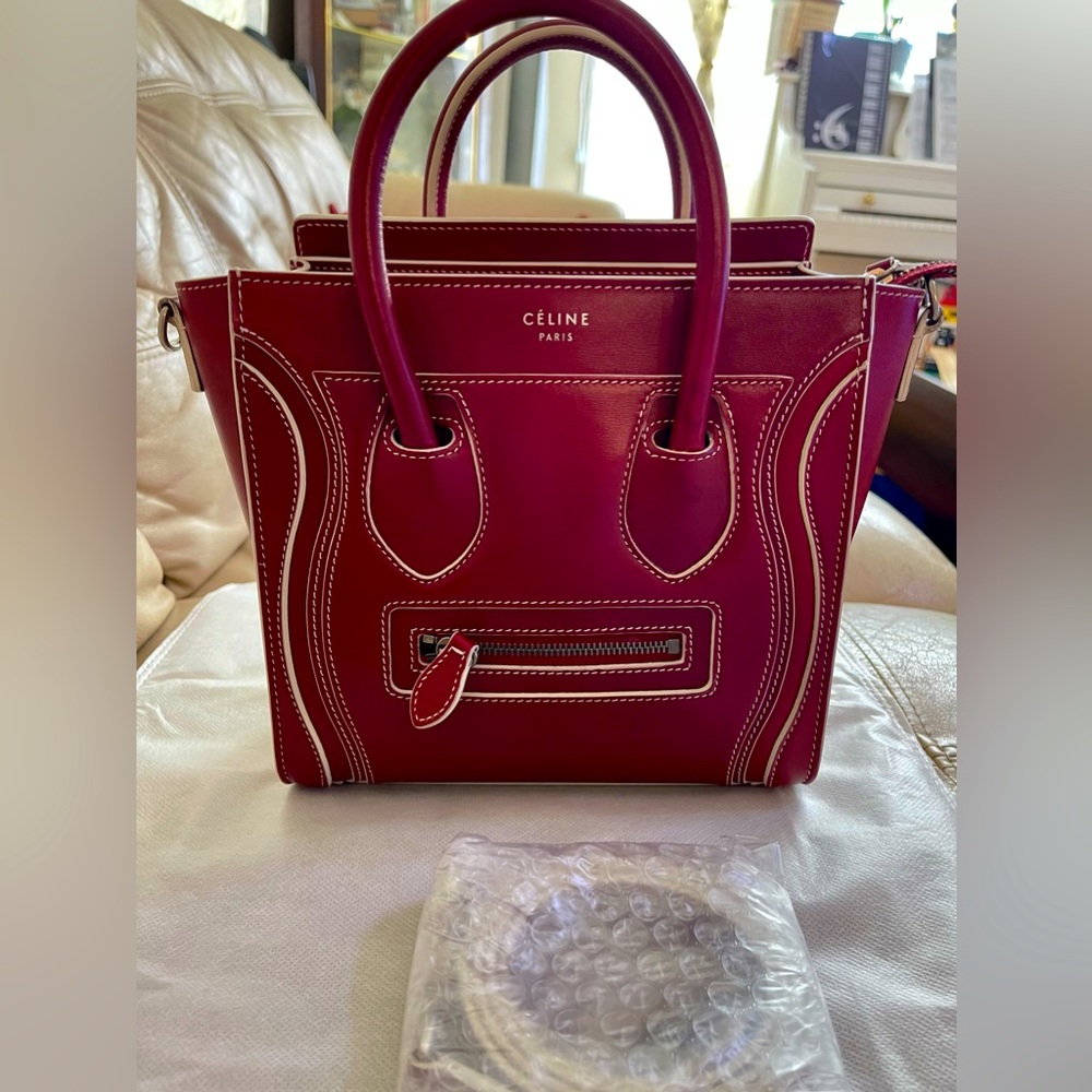 Celine Nano Luggage with detachable strap, great condition. Please see photos.